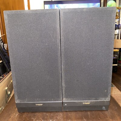 2 Vintage Fisher N L8189-604 Electronics Home Audio Speakers. Tested Works Great-image