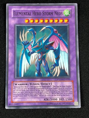 YUGIOH ELEMENTAL HERO STORM NEOS PTDN-EN043 SUPER (LP)-image