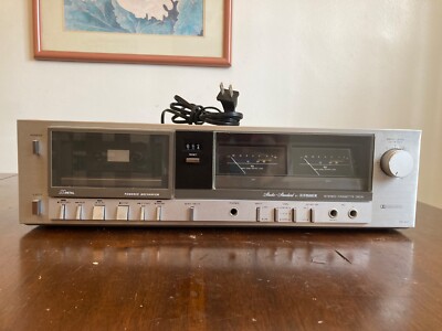 Fisher CR-125 Cassette Deck MOSTLY FUNCTIONAL EXCEPT RECORD-image