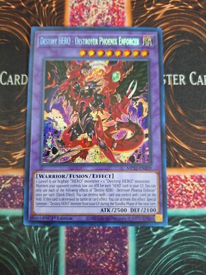 Yu-Gi-Oh! Destiny HERO - Destroyer Phoenix Enforcer MP22-EN209 Prismatic Secret-image