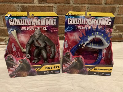 Godzilla x Kong The New Empire DROWNVIPER + ONE-EYE ACTION Figure Monsterverse-image