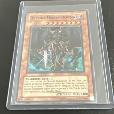 YUGIOH POTD-EN014 DESTINY HERO DOGMA ULTIMATE RARE-image