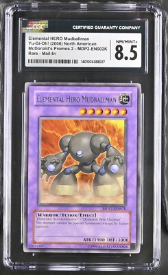 CGC 8.5 Yugioh! Elemental HERO Mudballman MDP2-EN002K Redemption (STOCK PHOTO)-image