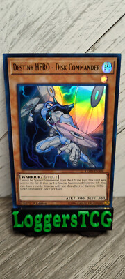 Yu-Gi-Oh! Destiny HERO - Disk Commander / LEHD ENA08 1st Edition LP-image