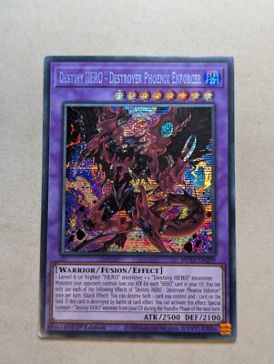 Yugioh - Destiny HERO - Destroyer Phoenix Enforcer MP22-EN209 1st Ed. Secret VLP-image