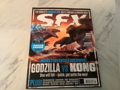 GODZILLA VS KONG SFX MAGAZINE APRIL 2021 ISSUE #338 NEW-image