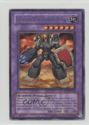 Elemental HERO Rampart Blaster Unlimited YuGiOh Duelist Pack: Jaden Yuki u3f-image