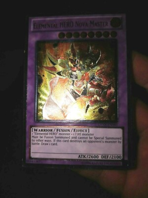 ELEMENTAL HERO NOVA MASTER - UNLIMITED ULTIMATE RARE VLP GENF-EN093 - YUGIOH -image