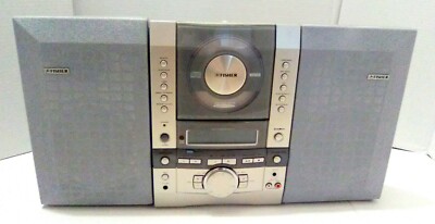 Fisher Portable AM/FM Stereo CD Player Model Slim-1510SL-image
