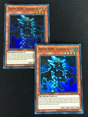 YUGIOH DESTINY HERO DIAMOND DUDE STP5-EN008 SUPER X2 (LP)-image