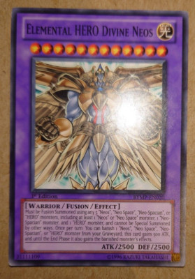 Yu-Gi-Oh! RYMP-EN020 Elemental Hero Divine Neos Common mixed editions-image