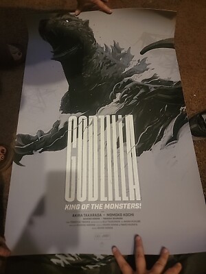 Oliver Barrett GODZILLA Reg POSTER Mondo Print Premium XPlus Toho RARE 221/250-image