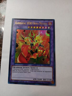 Yu-Gi-Oh! TCG Elemental HERO Nova Master Battles of Legend: Light's Revenge...-image