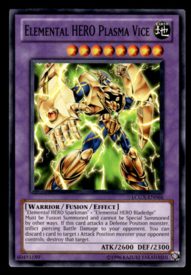LCGX-EN066 Elemental HERO Plasma Vice Common NM YuGiOh Card-image