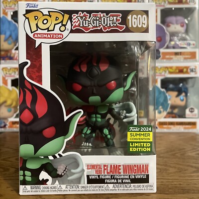 YU-GI-OH! - Elemental Hero Flame Wingman - Funko Pop! Vinyl #1609-image