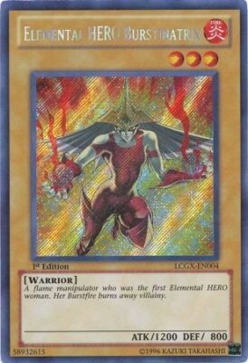 Elemental Hero Bustinatrix LCGX-EN004 Secret Rare-image