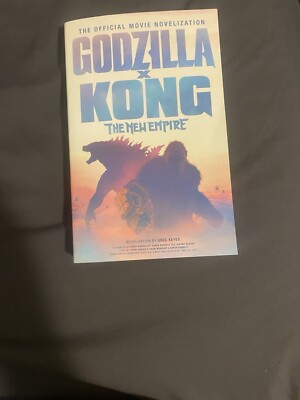 GODZILLA  X KONG THE NEW EMPIRE BOOK!!!  NO TEARS, NO DAMAGE,  GOOD READ!!!-image