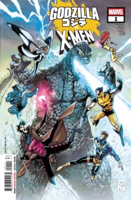 Godzilla Vs X-Men #1 Marvel Comics 2025 Cover A 1st Print-image