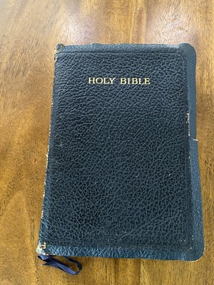 Vintage Holy Bible Oxford S.S. Teachers Edition Great Britain India Paper Maps-image
