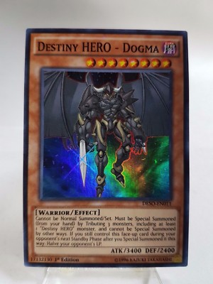 Yu-Gi-Oh Destiny Soldiers #DESO-EN011 Destiny HERO Dogma SR-image