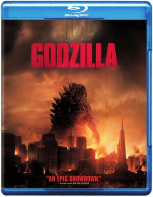 Godzilla (Blu-ray, 2014) Blu-ray Disc And Cover Art Only, No Case -image