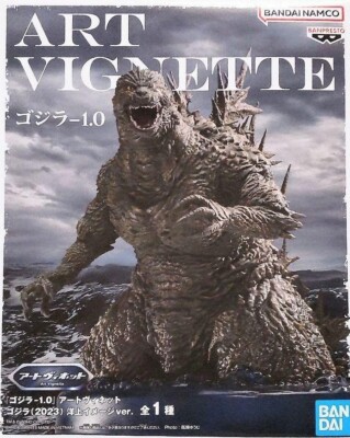 BANPRESTO Godzilla 1.0 Art Vignette Godzilla 2023 Ocean Image Ver. Figure NEW-image