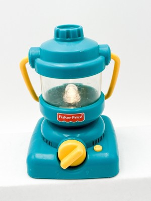 Vintage 1997 Fisher Price Camping Lantern Toy Lights Up (Sound Doesn’t Work)-image