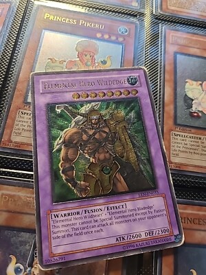 Yu-Gi-Oh! TCG Elemental Hero Wildedge EEN-EN035 Ultimate Rare-image