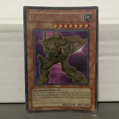 1ST EDITION ELEMENTAL HERO BLADEEDGE 1996 YSD-EN019 YUGIOH CARD (LP/MP)-image