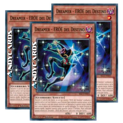 3x DREAMER - HERO OF DESTINY (Destiny Hero - Dreamer) Common • BLC1 IT053 • 1Ed-image