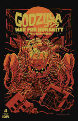 Godzilla War For Humanity #4 Cover A Maclean-image