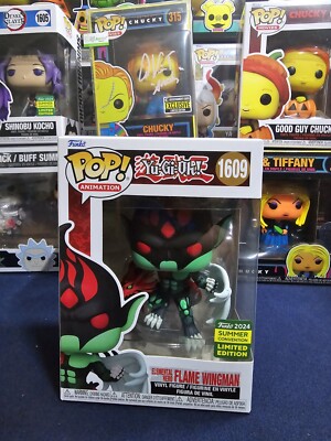 Funko Pop! Vinyl: Yu-Gi-Oh! - Elemental Hero Flame Wingman (SDCC) - Shared Stick-image