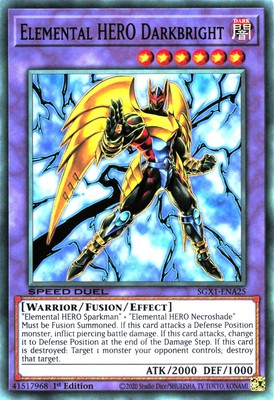 YGO SGX1-ENA25 C Elemental HERO Darkbright SGX1-ENA25 Yu-gi-oh-image