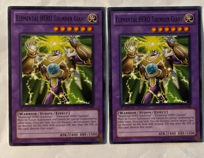 2X Elemental HERO Thunder Giant - LCGX-EN046 - Common - 1st Edition LP-image