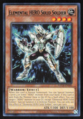 2020 Yugioh Elemental HERO Solid Soldier-image