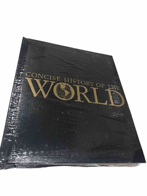 Concise History of the WORLD Deluxe Edition With Map/ Leather bound New/ Sealed-image