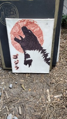 Godzilla Painting-image