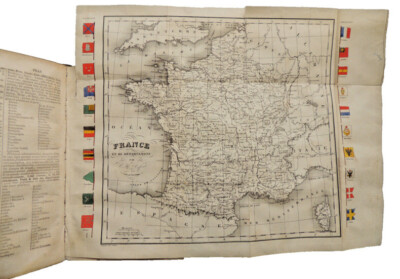 Vosgien. Geographic dictionary of the five parts of the world. 9 maps Tardieux-image