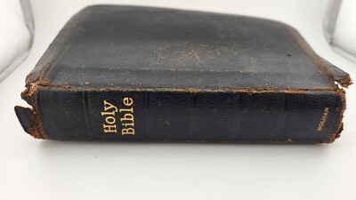 Vintage Holman Pronouncing Edition The Holy Bible w/Maps, Concordance,Illustra.-image