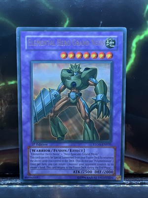 Elemental Hero Grand Neos STON-EN035 Ultra Rare 1st Edition NM (slot#53)-image
