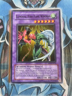 Elemental HERO Flame Wingman DP1-EN010 - Jaden Yuki - Unlimited LP-image