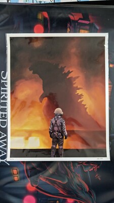 Scott Listfield Godzilla Signed Limited Print 16