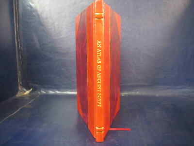 An Atlas Of Ancient Egypt 1894 By Egypt Exploration Society [Leather Bound]-image