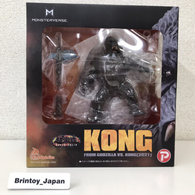 Art Spirits Godzilla Vs. Kong Battle Axe Kong Hyper Solid Statue from Japan New-image