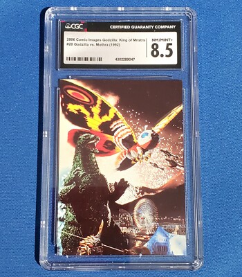 2006 Comic Images GODZILLA King of Monsters 20 Vs MOTHRA CGC Graded 8.5 NM/MT+-image