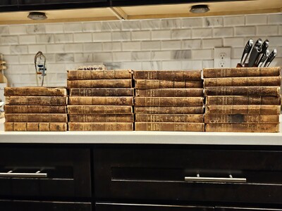 The Encyclopaedia Britannica Eleventh Edition 1911 New York Leather Incomplete -image