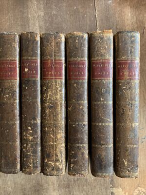 6 Antique 1780s-90 The Habitable World Described Trusler Maps, Desc of World #DE-image