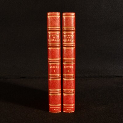 1880 2vols A History of England, Period I J. Franck Bright Third Edition Unco...-image