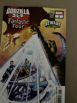 🦖 GODZILLA VS. FANTASTIC FOUR #1 Adam Kubert-image