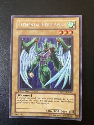 Yu-Gi-Oh! TCG Elemental Hero Avian Elemental Hero Collection 1 EHC1-EN001...-image